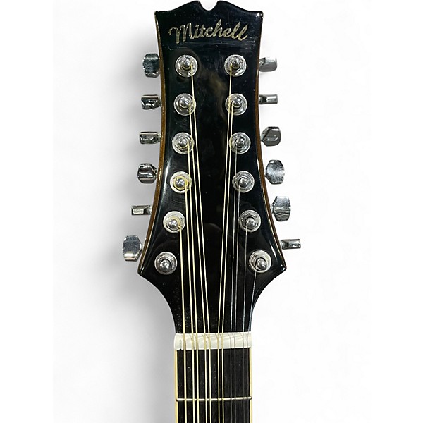 Used Mitchell D120S12E Natural 12 String Acoustic Electric Guitar