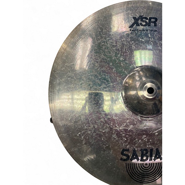 Used SABIAN 16in XSR Fast Crash Cymbal