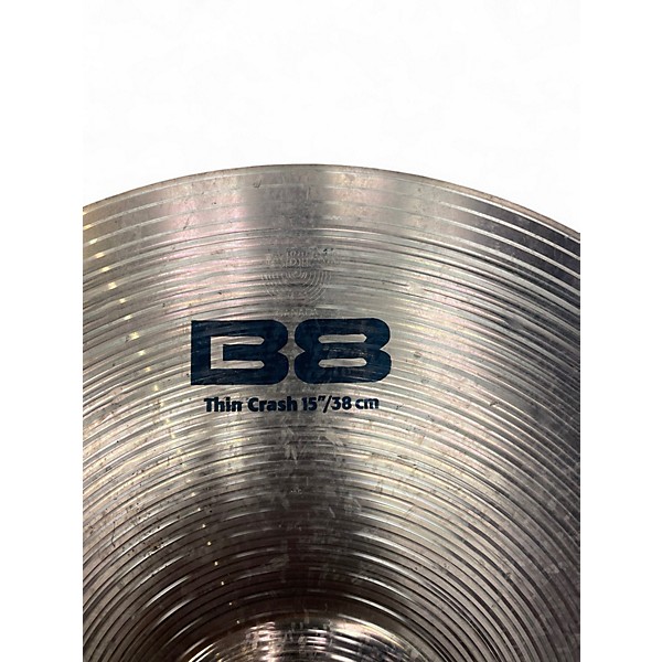 Used SABIAN 15in B8 Thin Crash Cymbal