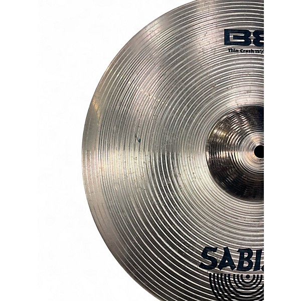 Used SABIAN 15in B8 Thin Crash Cymbal