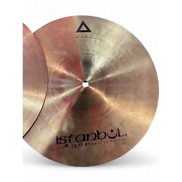 Used Istanbul Agop 14in XIST Hi Hat Top & Bottom Cymbal