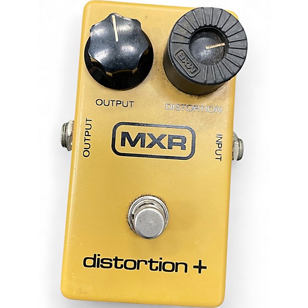 Used MXR Distortion Plus Block Logo Effect Pedal