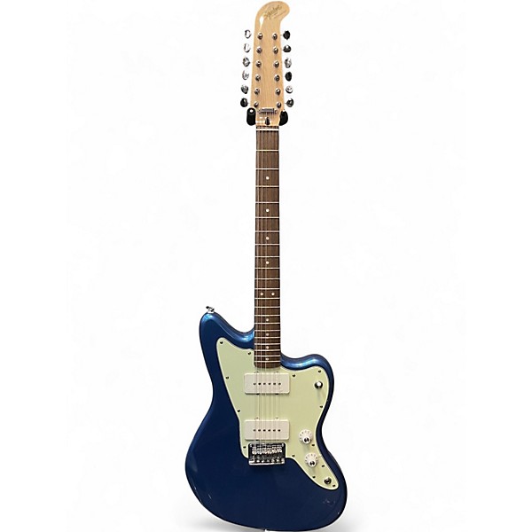 Used Squier PARANORMAL JAZZMASTER 12 Lake Placid Blue Solid Body Electric Guitar