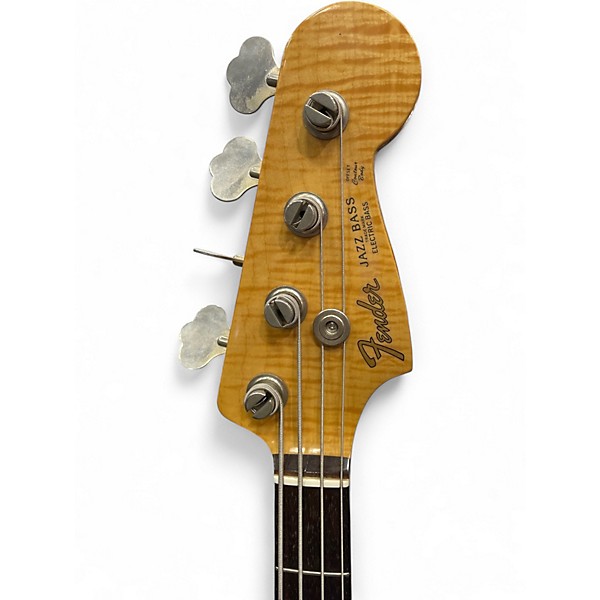 Used Fender 60s Jazz bass Natural Electric Bass Guitar