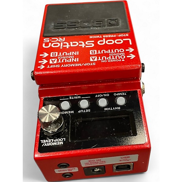 Used BOSS RC50 Loop Station Pedal