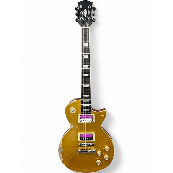 Used Miscellaneous Les Paul Gold Relic Solid Body Electric Guitar