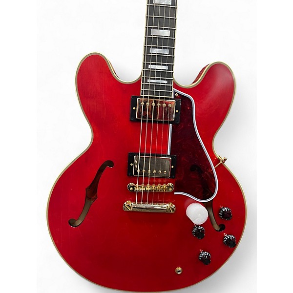 Used Epiphone ES355 CHERRY RED Hollow Body Electric Guitar