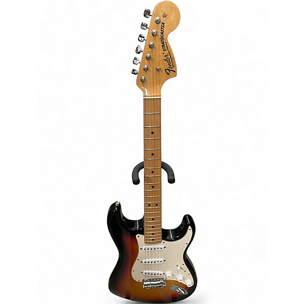 Used Fender Custom Shop 1969 NOS Stratocaster Tobacco Sunburst Solid Body Electric Guitar