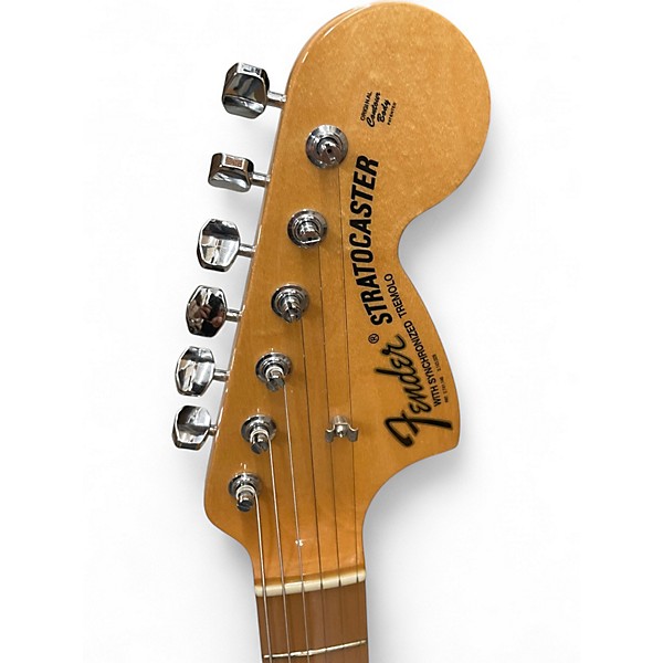 Used Fender Custom Shop 1969 NOS Stratocaster Tobacco Sunburst Solid Body Electric Guitar