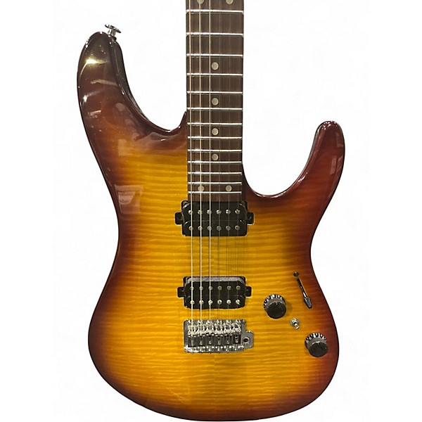 Used Ibanez AZ24S1F 2 Color Sunburst Solid Body Electric Guitar