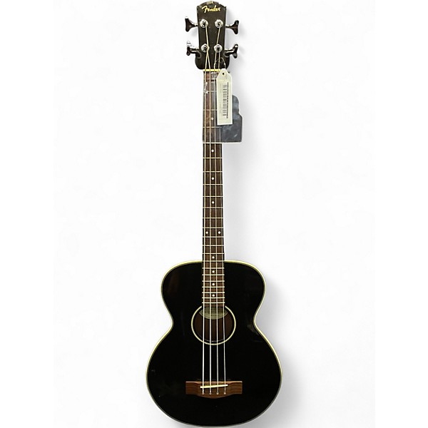 Used Fender BG-31 MT Black Acoustic Bass Guitar