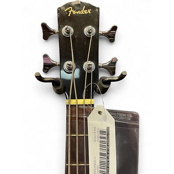 Used Fender BG-31 MT Black Acoustic Bass Guitar