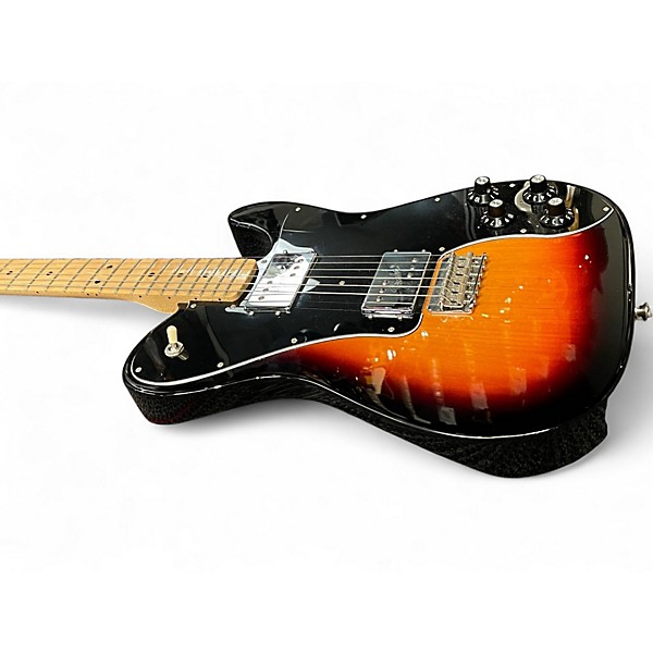 Used 2017 Fender Vintera 70s Telecaster Deluxe 3 Tone Sunburst Solid Body Electric Guitar