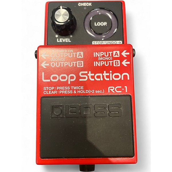 Used BOSS RC1 Loop Station Pedal