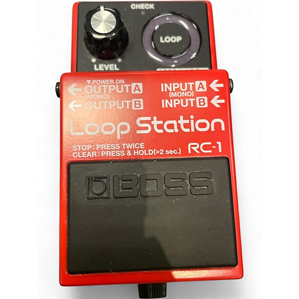 Used BOSS RC1 Loop Station Pedal
