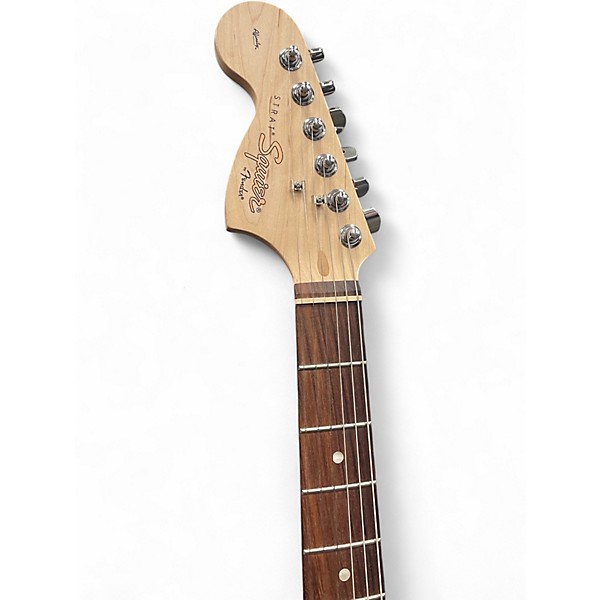 Used Squier Affinity Stratocaster Left Handed Sunburst Electric Guitar