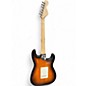 Used Squier Affinity Stratocaster Left Handed Sunburst Electric Guitar