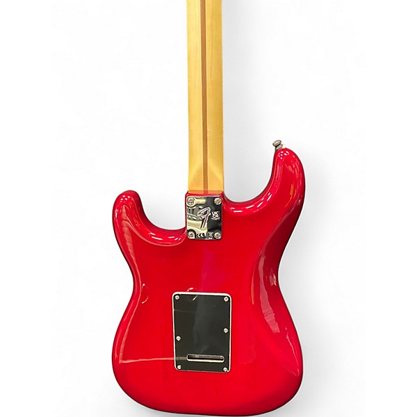 Used Fender Player Stratocaster HSS Candy Red Burst Solid Body Electric Guitar