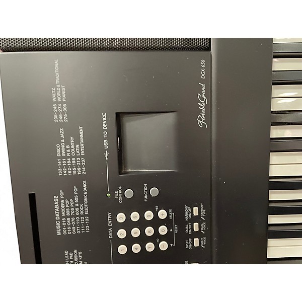 Used Yamaha DGX650 88 Key Portable Keyboard