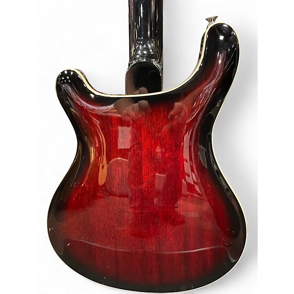 Used PRS SE Hollowbody Standard Fire Red Burst Hollow Body Electric Guitar