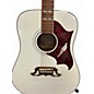 Used Epiphone LIMITED EDITION DOVE White Acoustic Electric Guitar