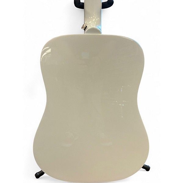 Used Epiphone LIMITED EDITION DOVE White Acoustic Electric Guitar