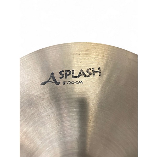 Used Zildjian 8in A Series Splash Cymbal
