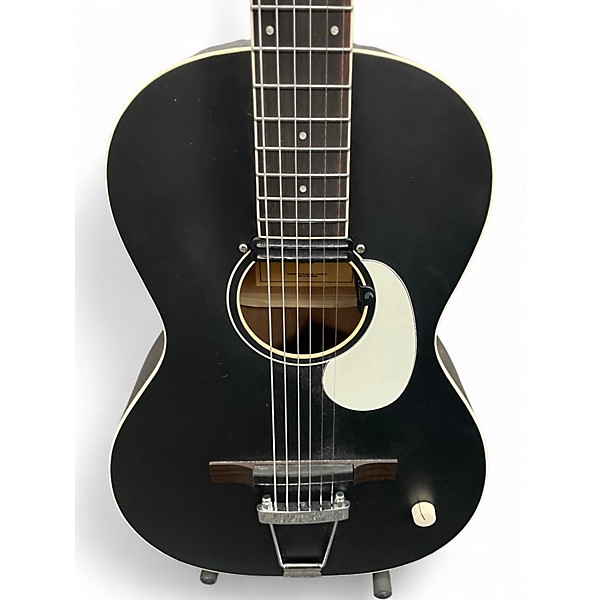 Used Orangewood JUNIPER BLACK LIVE Black Acoustic Electric Guitar