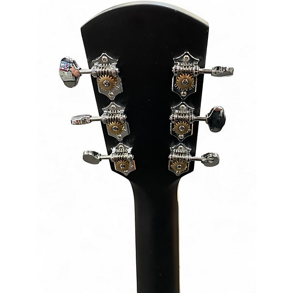 Used Orangewood JUNIPER BLACK LIVE Black Acoustic Electric Guitar