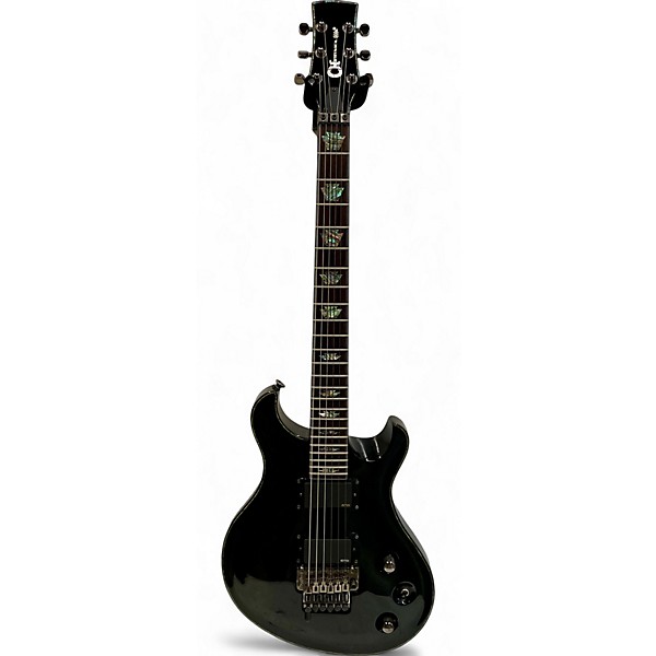 Used Charvel Desolation Double Cutaway 1 Black Solid Body Electric Guitar