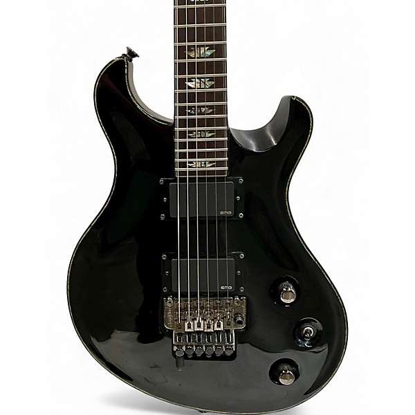 Used Charvel Desolation Double Cutaway 1 Black Solid Body Electric Guitar