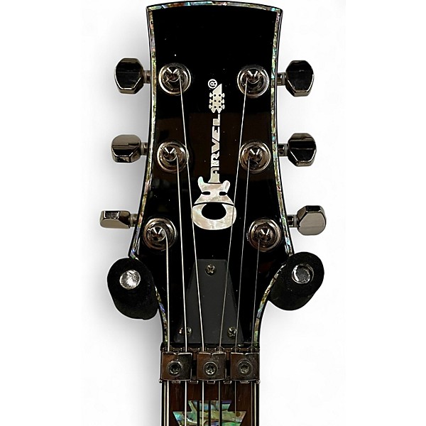 Used Charvel Desolation Double Cutaway 1 Black Solid Body Electric Guitar