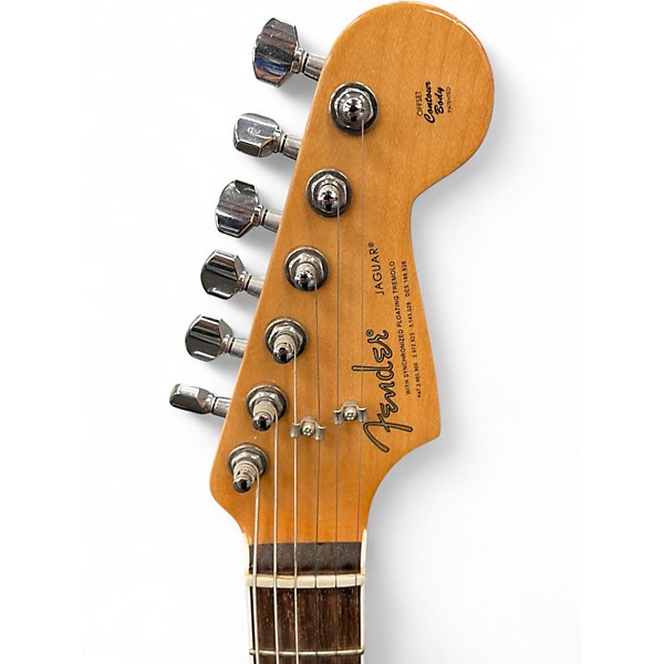 Used Fender Kurt Cobain Signature Jaguar 2 Tone Sunburst Solid Body Electric Guitar
