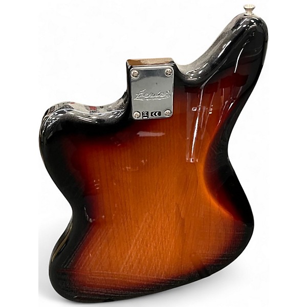 Used Fender Kurt Cobain Signature Jaguar 2 Tone Sunburst Solid Body Electric Guitar