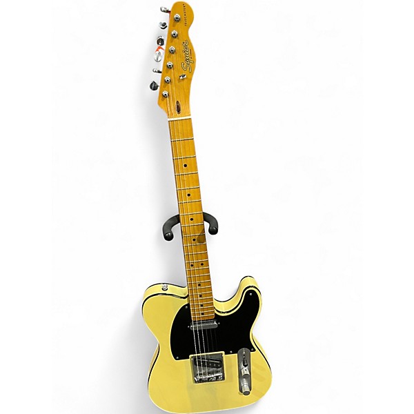 Used Squier 40TH ANNIVERSARY TELECASTER Blonde Solid Body Electric Guitar