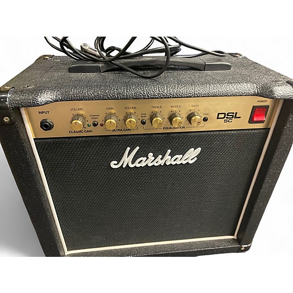 Used Marshall DSL5C 5W 1x10 Tube Guitar Combo Amp