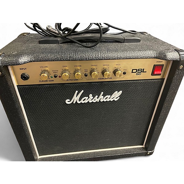 Used Marshall DSL5C 5W 1x10 Tube Guitar Combo Amp