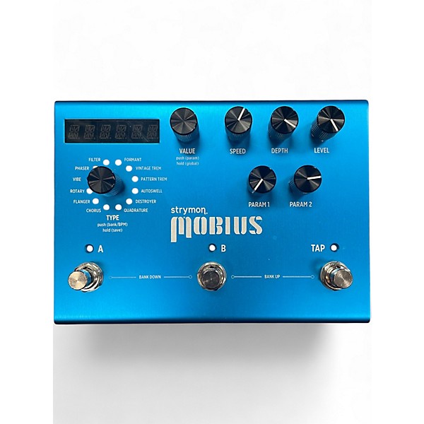 Used Strymon Mobius Multidimensional Modulation Effect Pedal