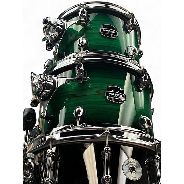 Used Mapex 5 Piece ARMORY Emerald Green Drum Kit