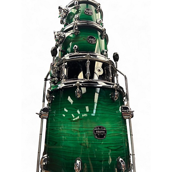 Used Mapex 5 Piece ARMORY Emerald Green Drum Kit