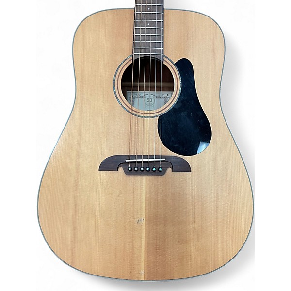 Used Alvarez AD30 Dreadnought Natural Acoustic Guitar