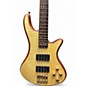 Used Schecter Guitar Research Stiletto Custom 4 String SATIN NATURAL Electric Bass Guitar