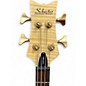 Used Schecter Guitar Research Stiletto Custom 4 String SATIN NATURAL Electric Bass Guitar
