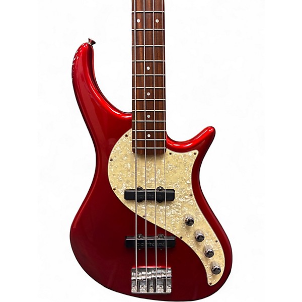 Used Pedulla RBJ2-4 RAPTURE  RED Electric Bass Guitar