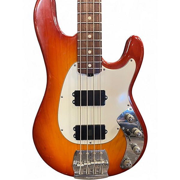 Vintage 1991 Ernie Ball Music Man Sabre 2 Color Sunburst Electric Bass Guitar