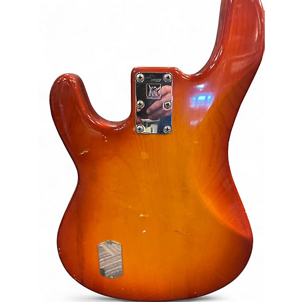 Vintage 1991 Ernie Ball Music Man Sabre 2 Color Sunburst Electric Bass Guitar