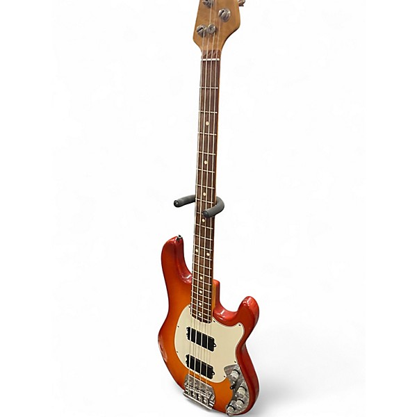 Vintage 1991 Ernie Ball Music Man Sabre 2 Color Sunburst Electric Bass Guitar
