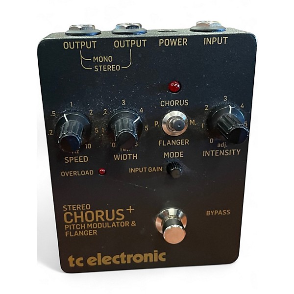 Used TC Electronic SCF Chorus Flanger Effect Pedal