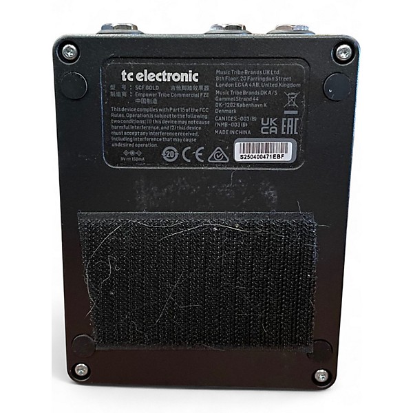 Used TC Electronic SCF Chorus Flanger Effect Pedal