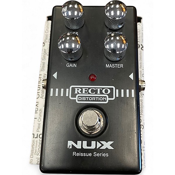 Used NUX RECTO DISTORTION Effect Pedal